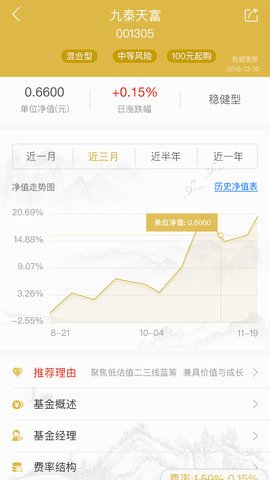 九泰基金