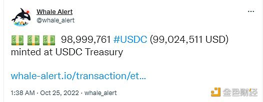 USDC Treasury增发近9900万枚USDC-第1张图片-芝麻交易所下载