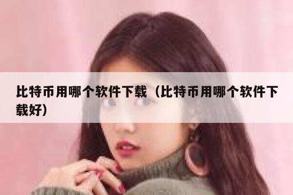 比特币用哪个软件下载（比特币用哪个软件下载好）-第1张图片-芝麻交易所下载