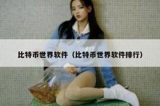 比特币世界软件（比特币世界软件排行）