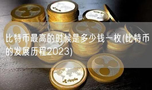 比特币最高的时候是多少钱一枚(比特币的发展历程2023)-第1张图片-芝麻交易所下载