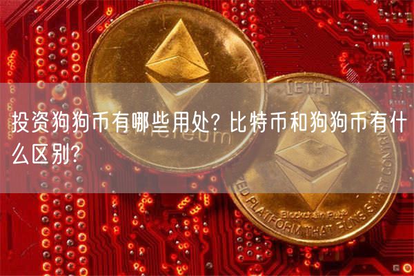 投资狗狗币有哪些用处? 比特币和狗狗币有什么区别?-第1张图片-芝麻交易所下载 投资狗狗币有哪些用处? 比特币和狗狗币有什么区别?-第1张图片-芝麻交易所下载