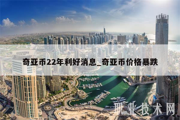 奇亚币22年利好消息_奇亚币价格暴跌