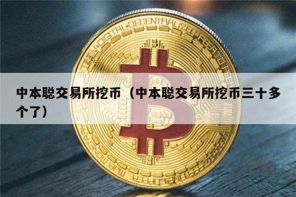 中本聪交易所挖币（中本聪交易所挖币三十多个了）-第1张图片-芝麻交易所下载