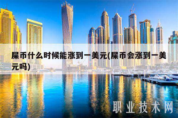 屎币什么时候能涨到一美元(屎币会涨到一美元吗)-第1张图片-芝麻交易所下载