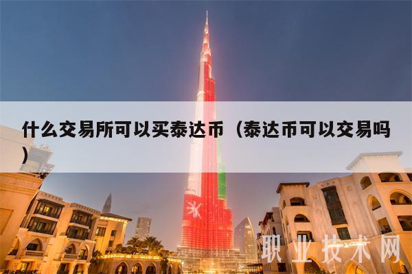 什么交易所可以买泰达币(泰达币可以交易吗)