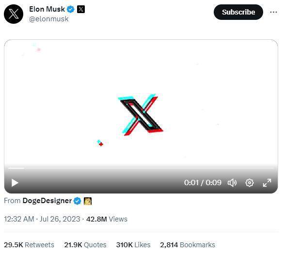 马斯克引发市场轰动 狗狗币闻讯一度跳涨逾10%-第1张图片-芝麻交易所下载